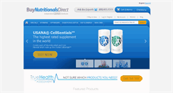 Desktop Screenshot of buynutritionals.com